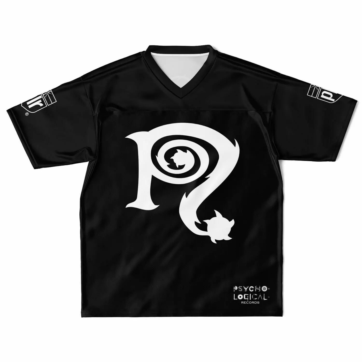 NECRO - B&W - N Symbol - Football Jersey NECRO SUPER STORE