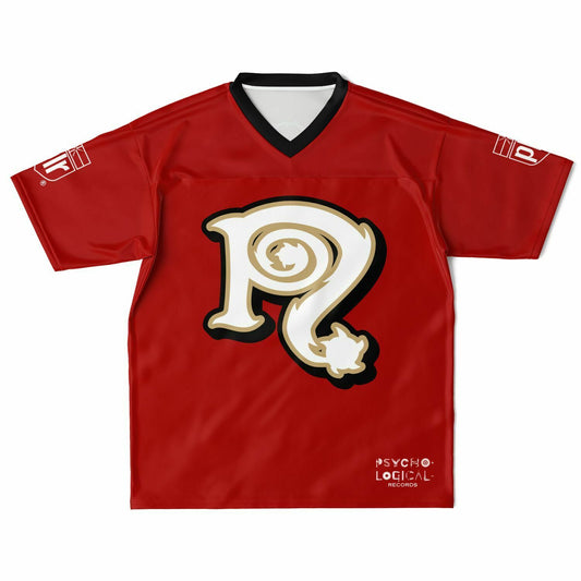 NECRO - N Symbol - Football Jersey  (San Francisco 49er's Colors)