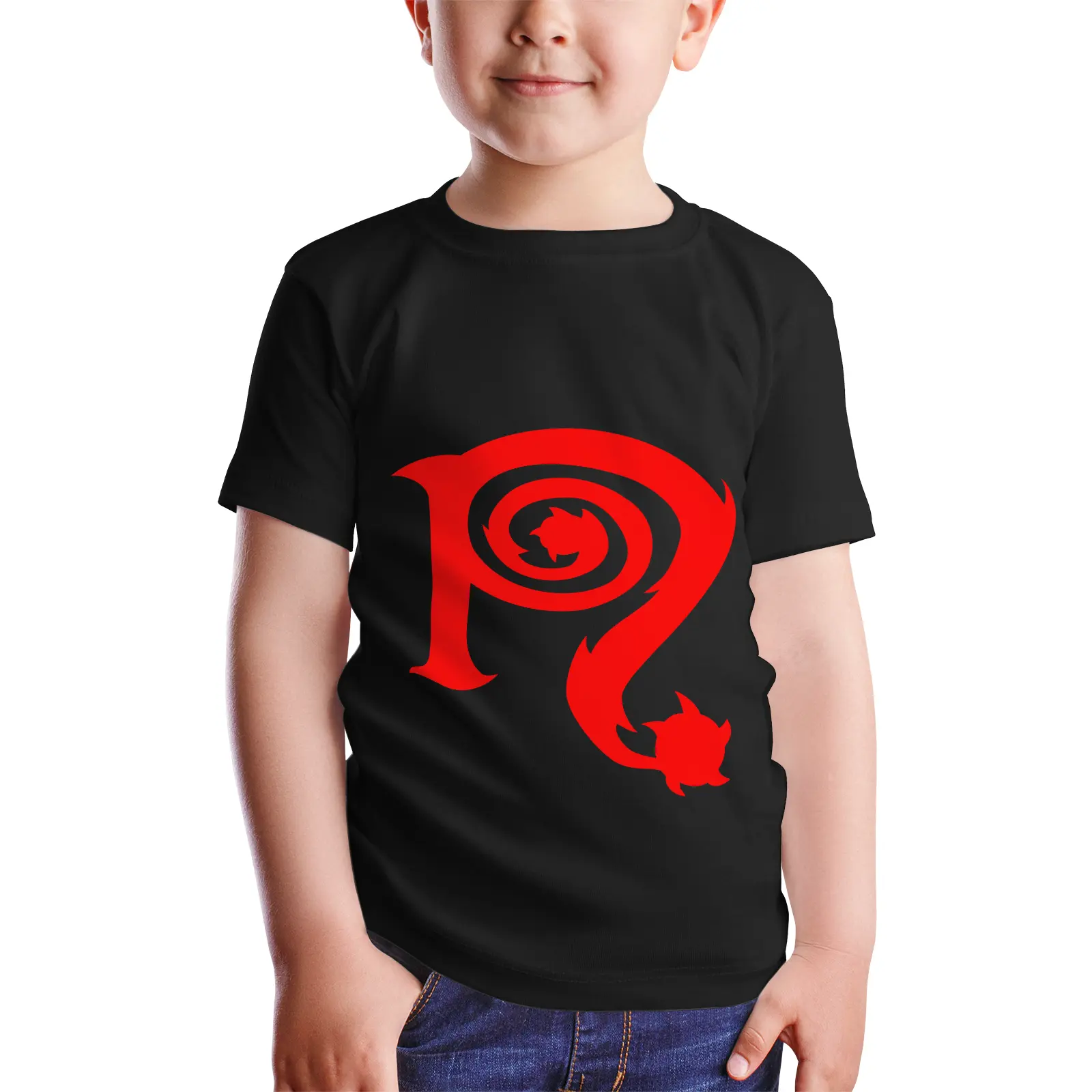 Necro - Red N - OG PLR - Kid's Tshirt - NECRO SUPER STORE