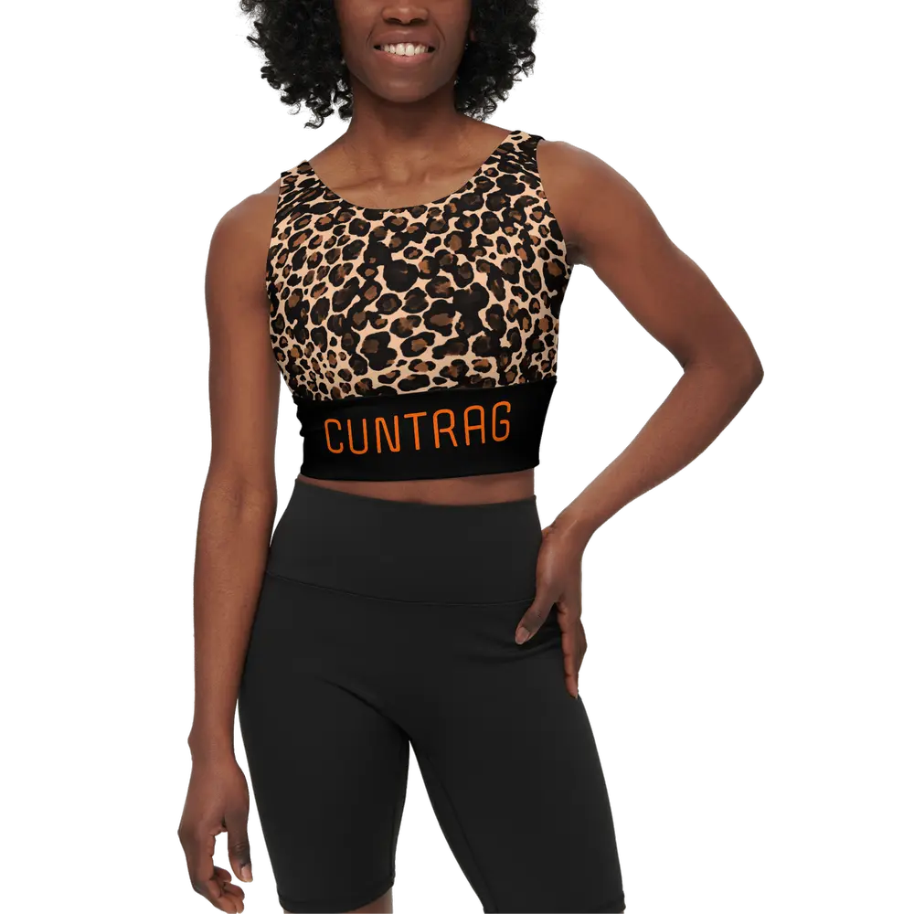 Necro - Cuntrag Leopard - Sports Bra NECRO SUPER STORE