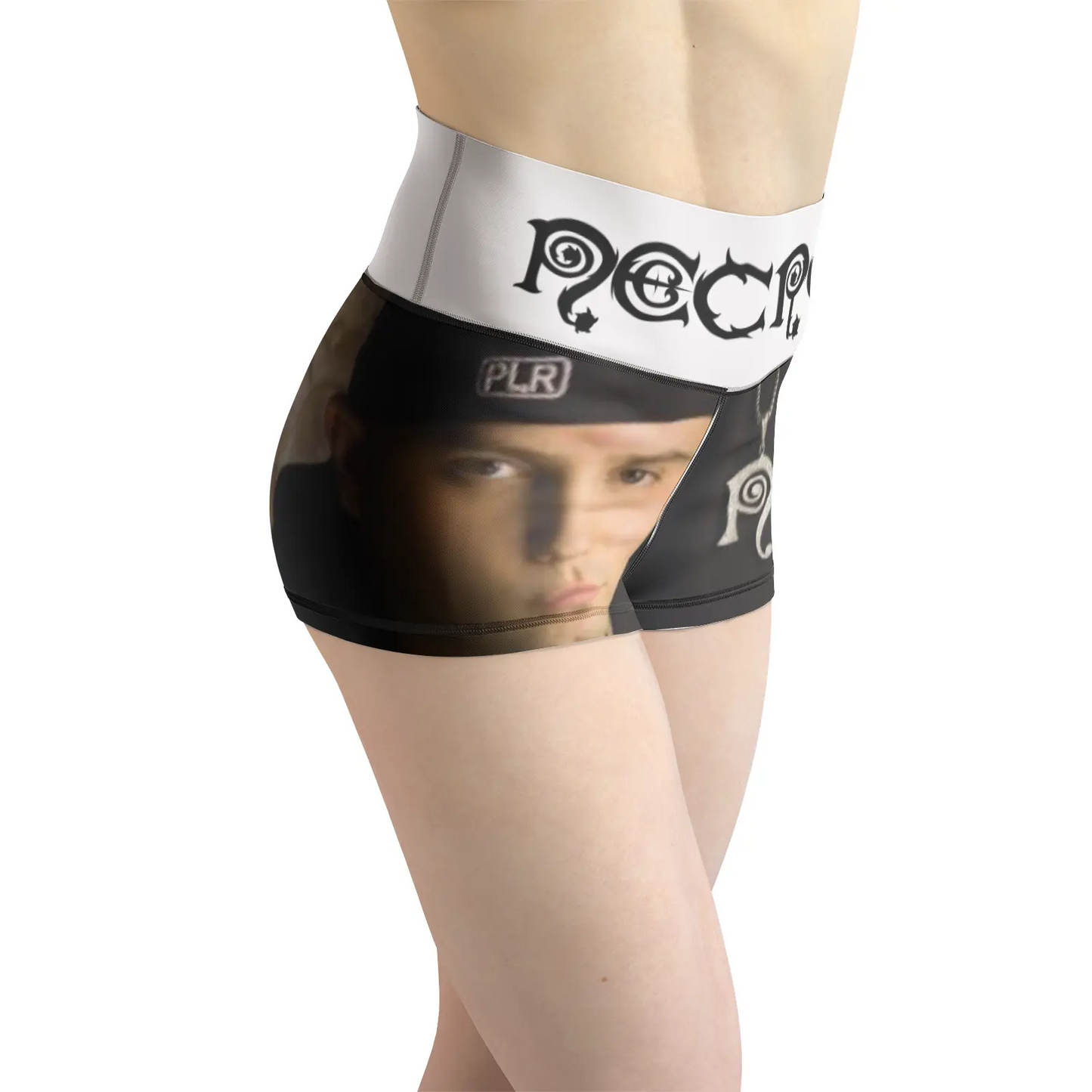 Necro - Women's Yoga Shorts NECRO SUPER STORE