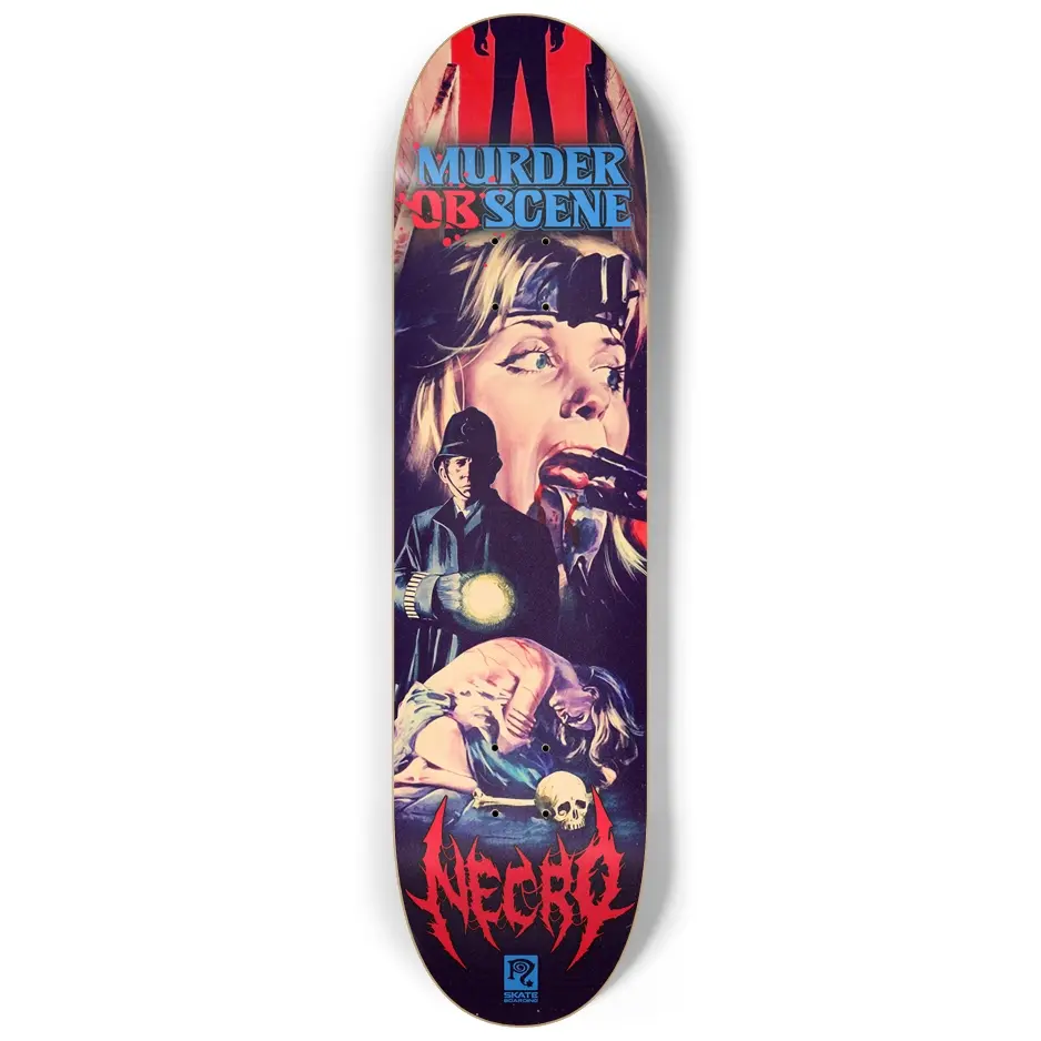 Necro - Murder Obscene - Skateboard - NECRO SUPER STORE