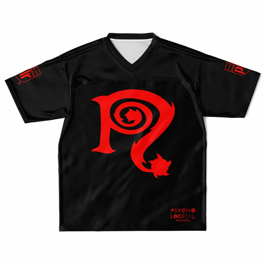 Necro - N Symbol Red/Blk - Football Jersey