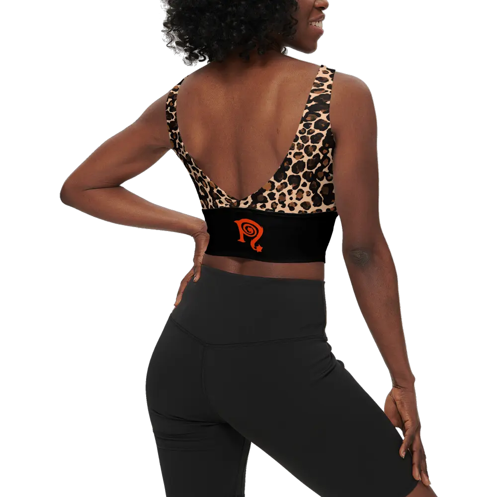 Necro - Cuntrag Leopard - Sports Bra NECRO SUPER STORE