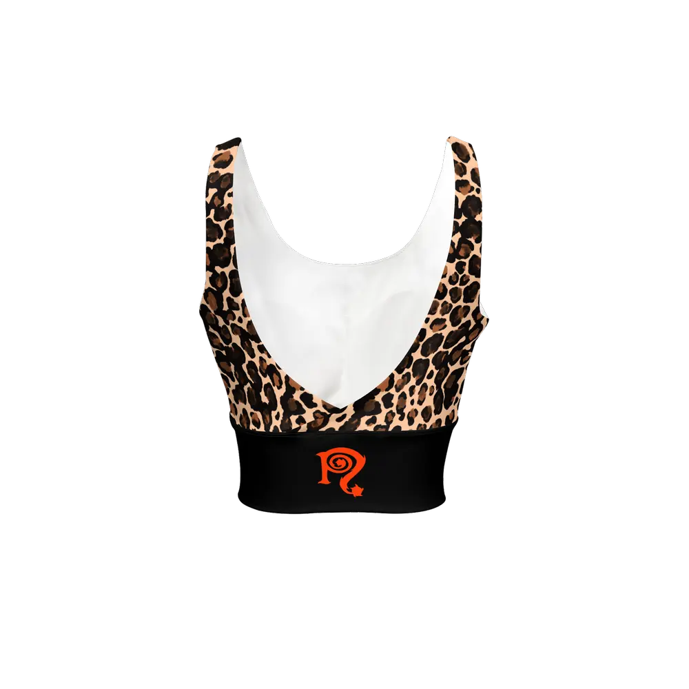 Necro - Cuntrag Leopard - Sports Bra NECRO SUPER STORE