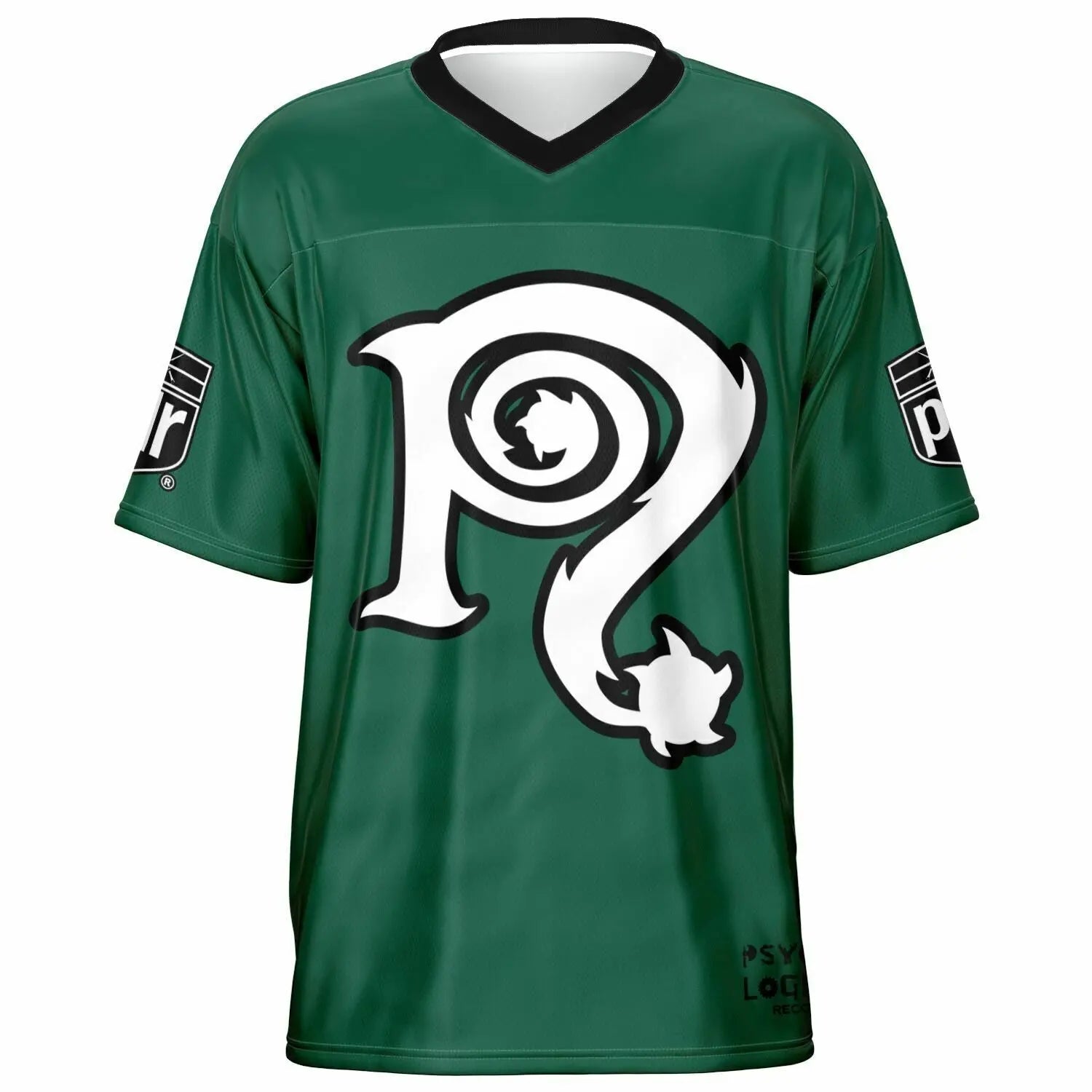 NECRO - N Symbol - Football Jersey  (New York Jets Colors) NECRO SUPER STORE