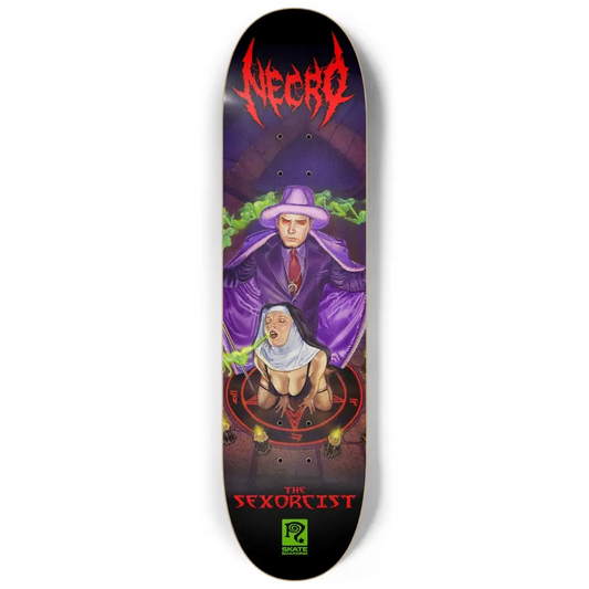 Necro - The Sexorcist Nun - Skateboard - NECRO SUPER STORE