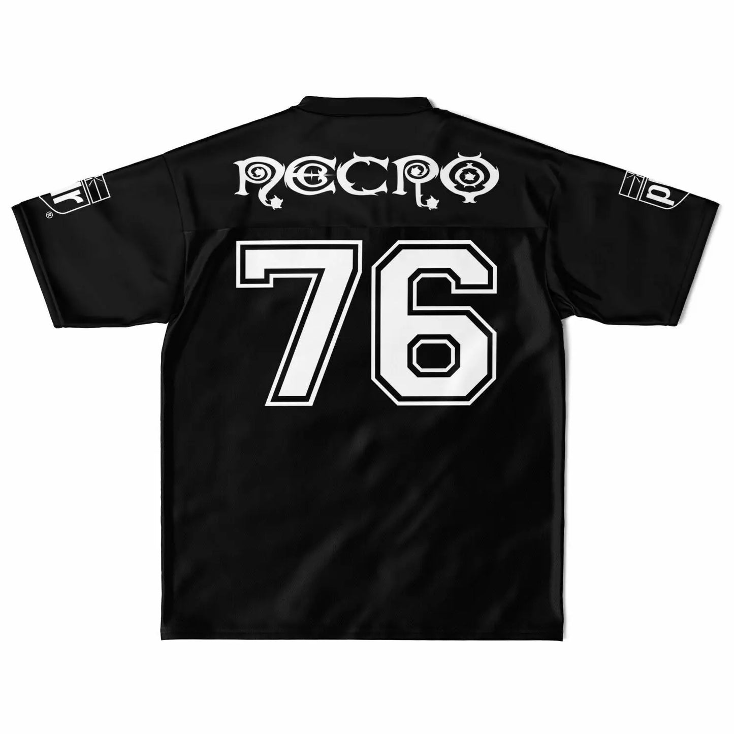 NECRO - B&W - N Symbol - Football Jersey NECRO SUPER STORE