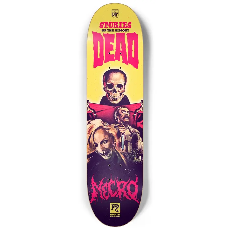 Necro - Stories Of The Almost Dead - Skateboard NECRO SUPER STORE