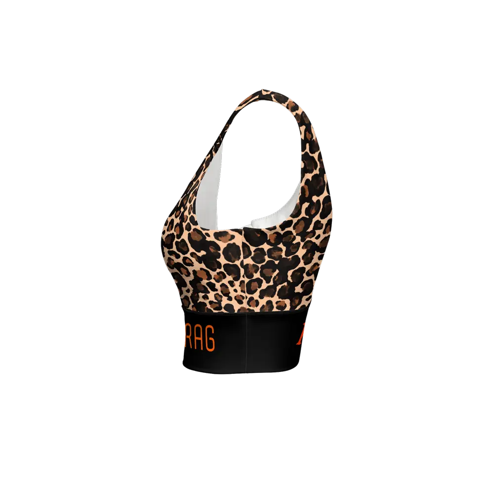 Necro - Cuntrag Leopard - Sports Bra NECRO SUPER STORE