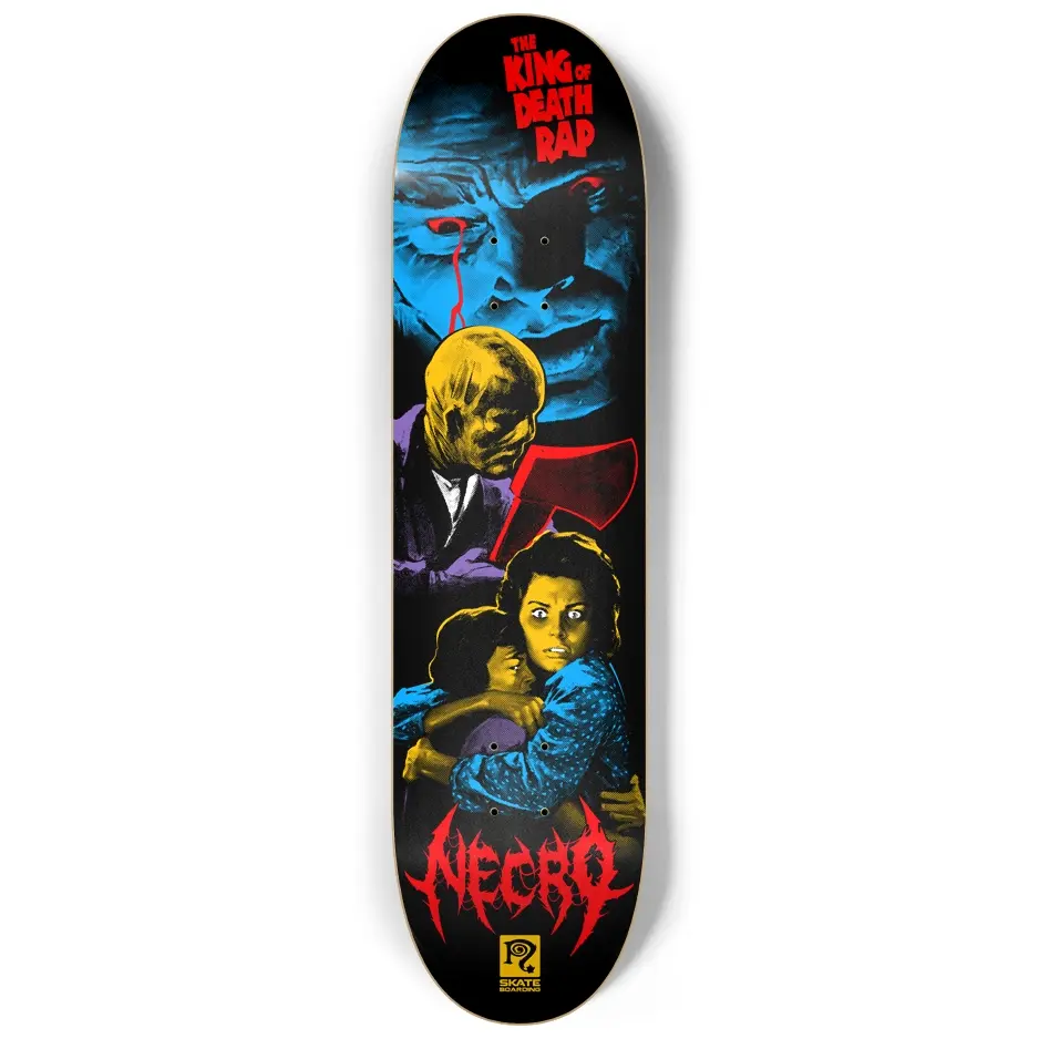 Necro - The King Of Death Rap - Skateboard NECRO SUPER STORE