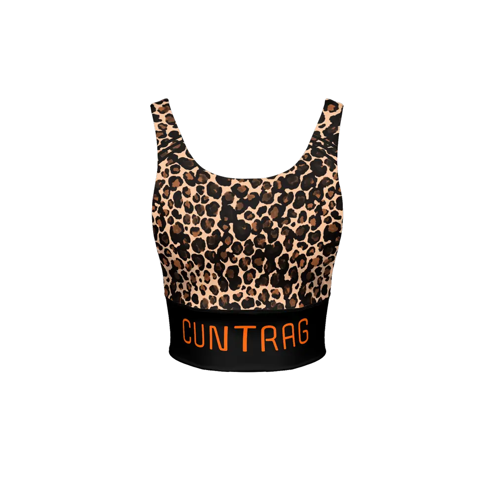 Necro - Cuntrag Leopard - Sports Bra - NECRO SUPER STORE – NECRO SUPER ...