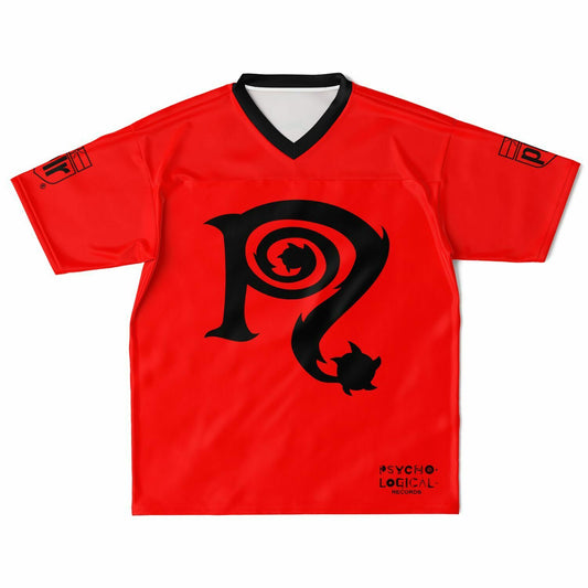 NECRO - N Symbol Red & Black - Football Jersey
