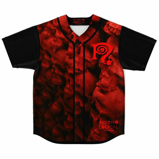 Necro - Red Skulls - Baseball Jersey