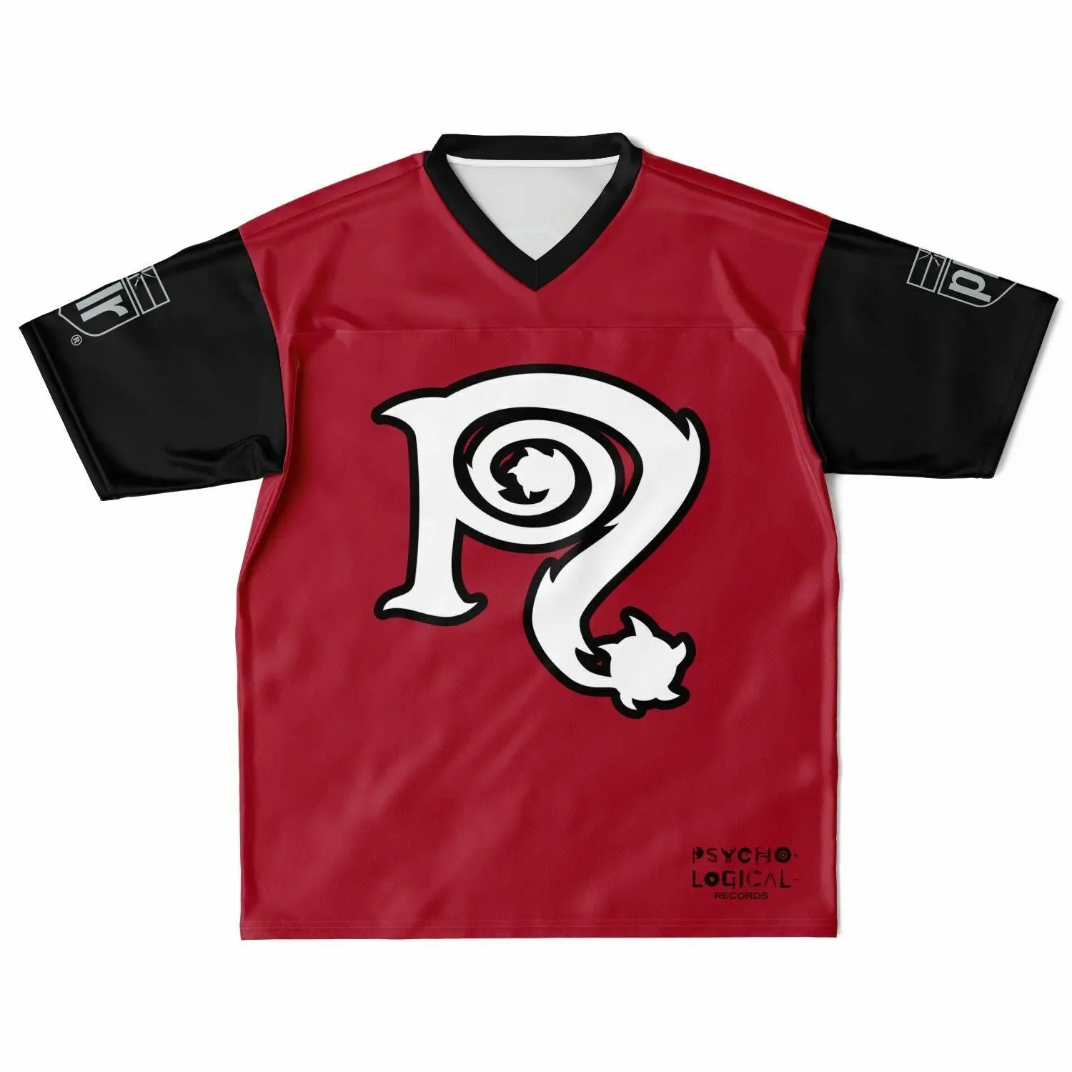 NECRO - N Symbol - Football Jersey  (Atlanta Falcons Colors) NECRO SUPER STORE