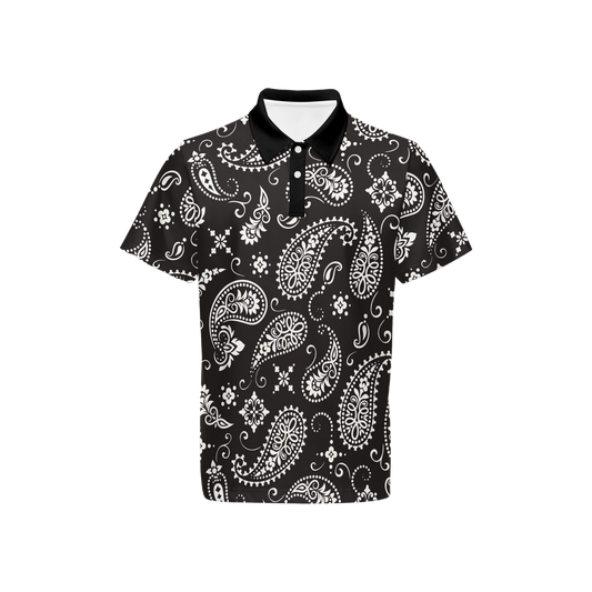 Necro - Black Bandana - Men's Classic Polo Shirt