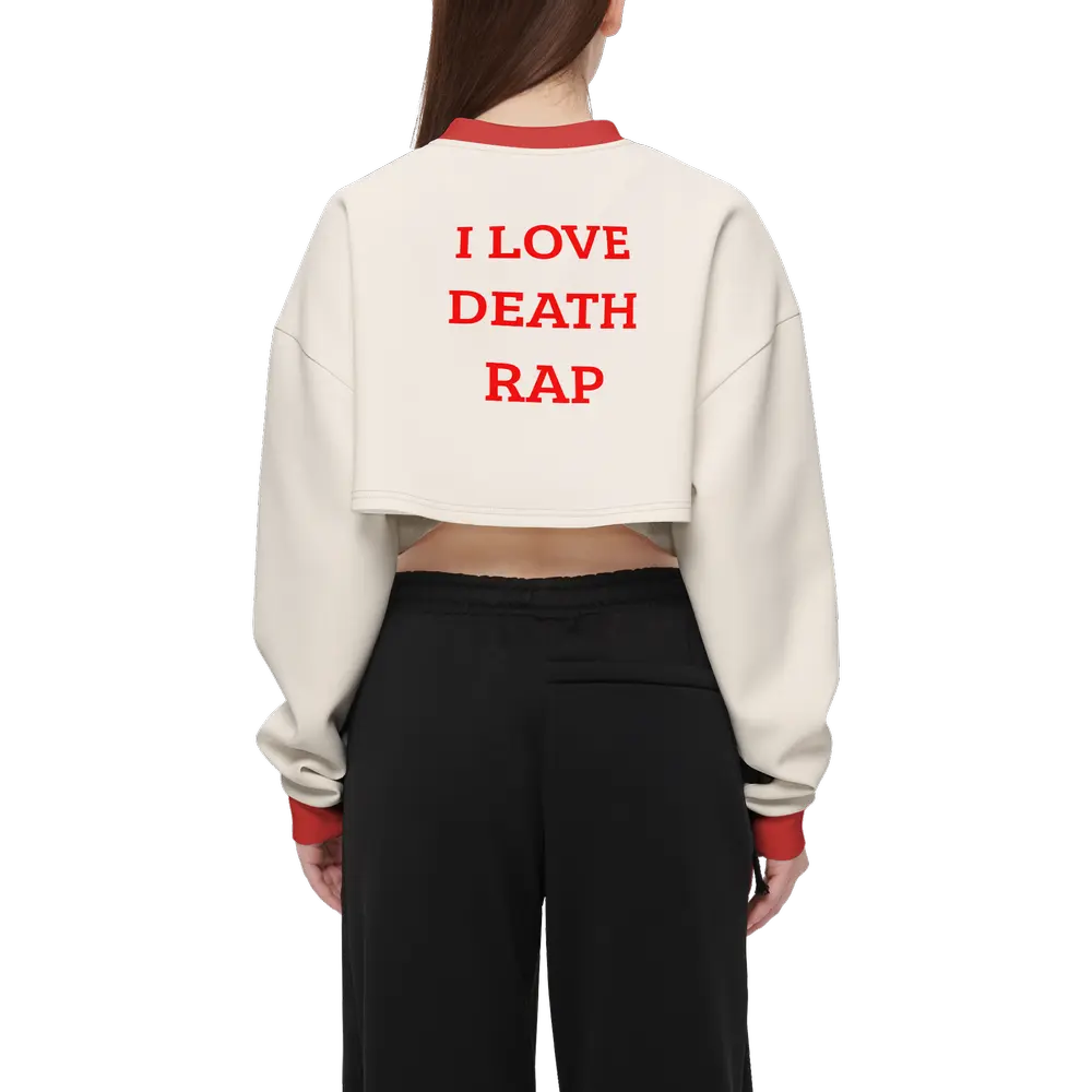 Necro Rapper Merch Necro - I Love Death Rap - Sweatshirt – NECRO SUPER STORE